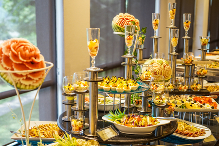 Wedding cuisine (buffet buffet)