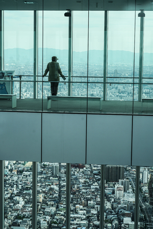 Abenobashi Terminal Building observatoryのeditorial素材