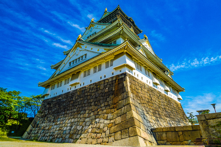 Image of Osaka Castleのeditorial素材