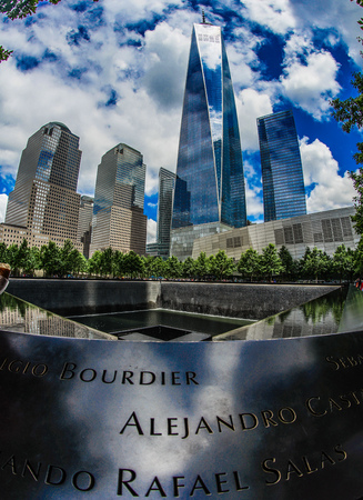 Ground Zero and One World Trade Center