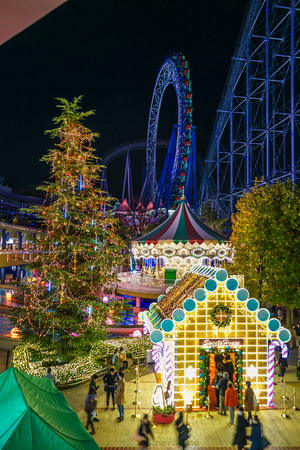 Shining house (Christmas illuminations)のeditorial素材