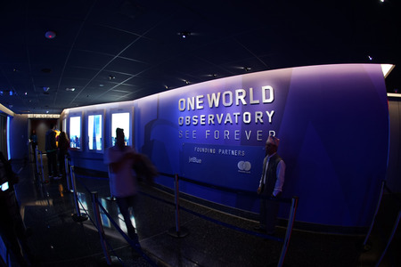 Observatory of One World Trade Center Buildingのeditorial素材