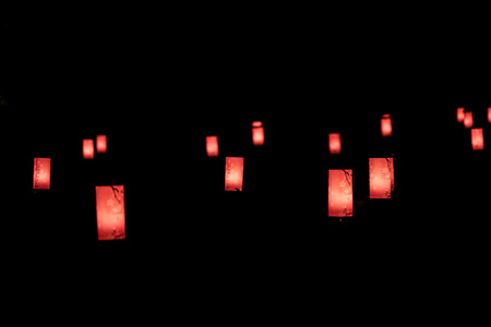 Image of lanterns of Odawara