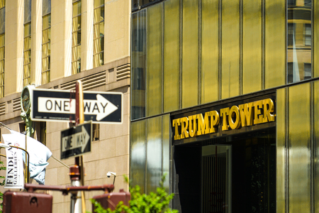 Of Trump Tower image (Manhattan)のeditorial素材