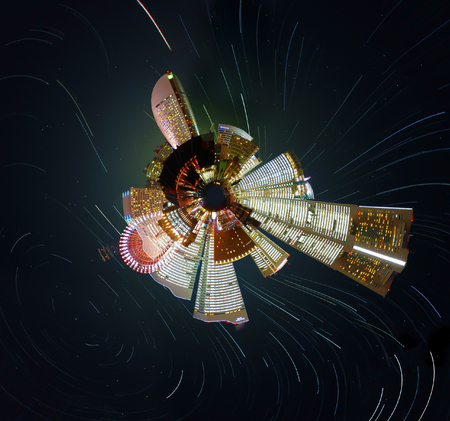 Little Planet (Minato Mirai and Hoshikei)のeditorial素材