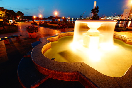 Fountain of Verny Parkのeditorial素材