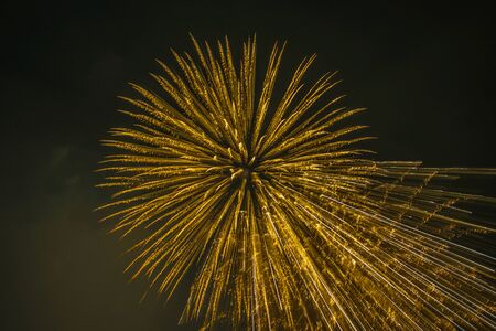 Yokohama Minato Mirai of fireworks 2019の写真素材
