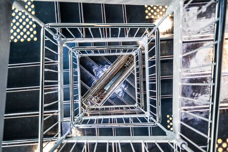 Spiral staircase of image