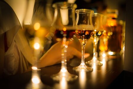Stylish wine glass image of