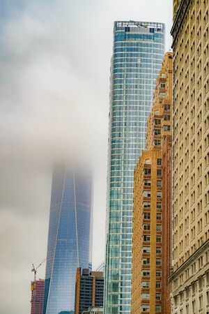 Streets of New York Lower Manhattan