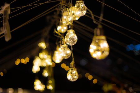 Stylish image of the light bulb (incandescent lamp)