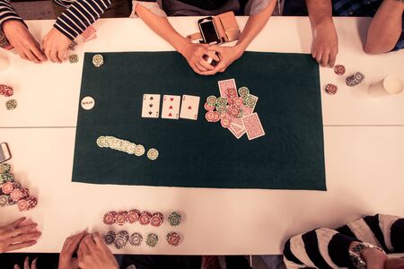 Image of Texas Holdem (poker)の写真素材