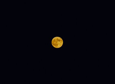 Beautiful full moon of the imageの写真素材