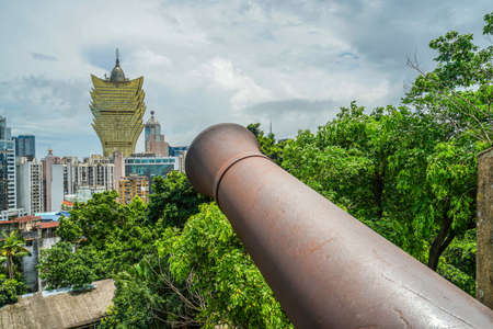 Monte fort of cannon (Macau Special Administrative Region)のeditorial素材