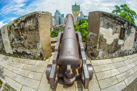 Monte fort of cannon (Macau Special Administrative Region)のeditorial素材
