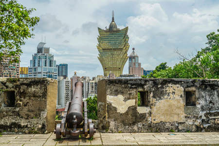 Monte fort of cannon (Macau Special Administrative Region)