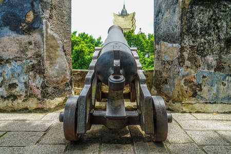 Monte fort of cannon (Macau Special Administrative Region)のeditorial素材