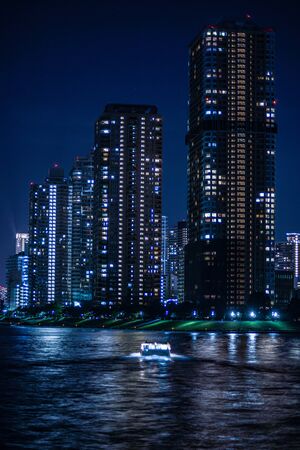 Image of skyscrapers of Chuo-ku, Tokyoの写真素材
