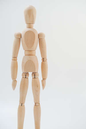 Image of a wooden dollの写真素材