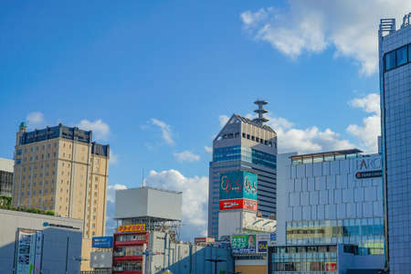 Streets of Sendai Station West Exitのeditorial素材