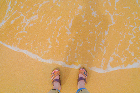 Sputtering yer beach beach (Thailand). Shooting Location: Thailand, Pattayaの写真素材