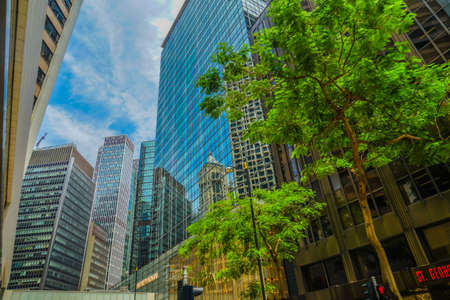 Image of Hong Kongs high-rise buildingのeditorial素材