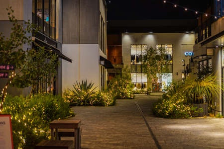 Night view of Yokohama (Yokohama City Nishi Ward). Shooting Location: Yokohama-city kanagawa prefectureの写真素材