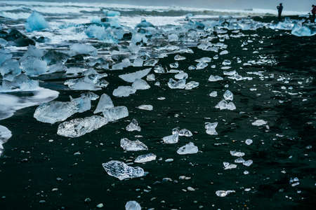 Diamond Beach Feico Image (Iceland). Shooting Location: Icelandの写真素材