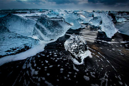 Yorkels Aururon Diamond Beach (Iceland). Shooting Location: Iceland
