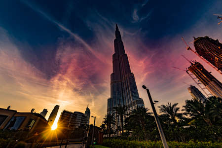 Burj Harifi (United Arab Emirates / Dubai). Shooting Location: Dubaiのeditorial素材