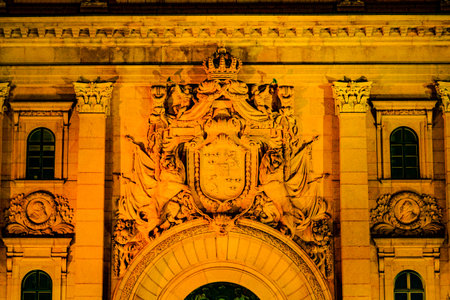 Rixdergen (Congress Hall). Shooting Location: Sweden, Stockholmの写真素材