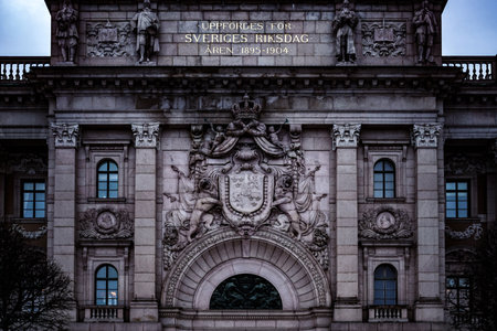 Rixdergen (Congress Hall). Shooting Location: Sweden, Stockholmの写真素材