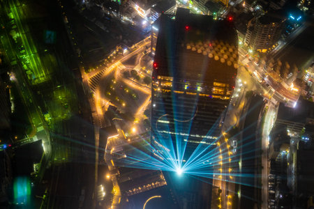 Tokyo cityscape (photographed from Tokyo Sky Tree). Shooting Location: Sumida -ku, Tokyo
