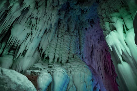 Image of ice cave. Shooting Location: Hokkaidoの写真素材