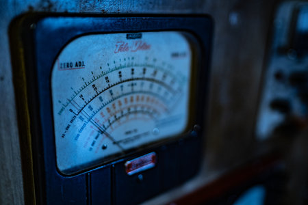 Plant weighing / meter. Shooting Location: Torontoの写真素材