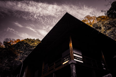 Image of old private house. Shooting Location: Naka -ku, Yokohama -shi