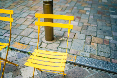 The image of a stylish chair. Shooting Location: Sweden, Stockholmの写真素材