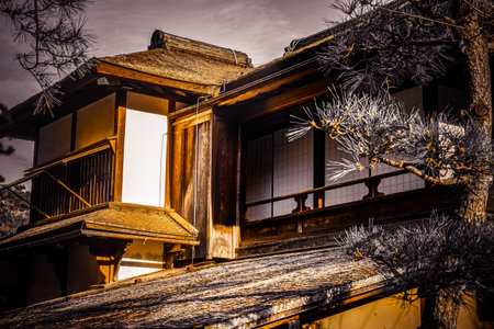 Image of old private house. Shooting Location: Naka -ku, Yokohama -shiの写真素材