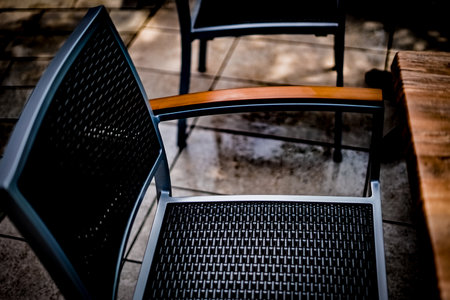 The image of a stylish chair. Shooting Location: Sweden, Stockholmの写真素材