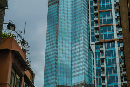 Hong Kong town. Shooting Location: Hong Kong Special Administrative District