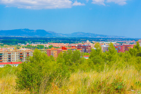 views of catalonia. Shooting Location: Spain, Barcelonaの写真素材