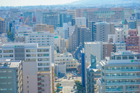 Center of Hakata. Shooting Location: Fukuoka prefectureの写真素材