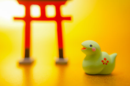 New Years card material for the Year of the Snake. Shooting Location: Kanagawa Ward, Yokohama Cityの写真素材