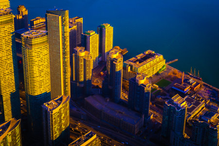 Toronto waterfront (Canada). Shooting Location: Torontoの写真素材