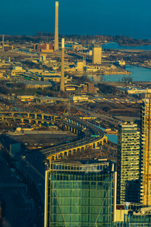 Cityscape of Toronto, Canada. Shooting Location: Torontoの写真素材