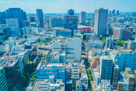 Urban area of ??Kawasaki City. Shooting Location: Kawasaki City, Kanagawa Prefectureの写真素材