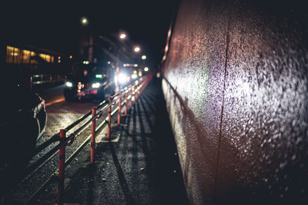 Roppongi taxi line. Shooting Location: Minato Ward, Tokyoの写真素材