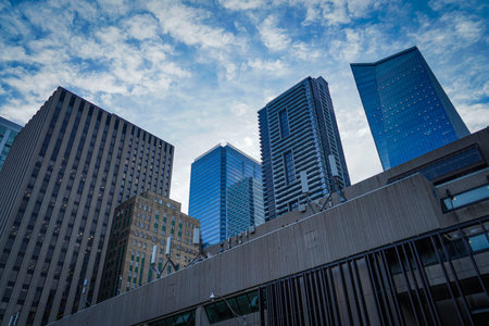 urban architectural beauty. Shooting Location: Torontoの写真素材