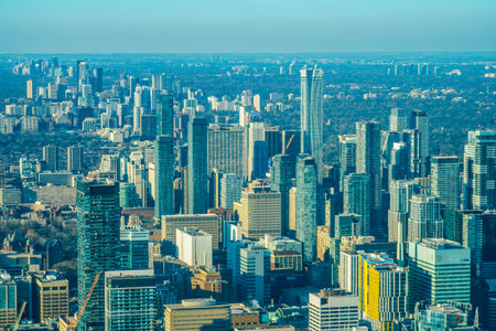 Toronto skyscrapers (Canada). Shooting Location: Torontoの写真素材
