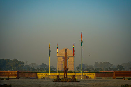 New Delhi Monuments. Shooting Location: Indiaの写真素材